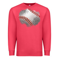 Cardinal leopard baseball patch Premium Sweatshirt - Jasminsmagicworld