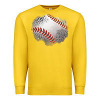 Lemon leopard baseball patch Premium Sweatshirt - Jasminsmagicworld