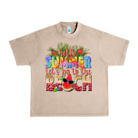 French Oak hello summer lets go to the beach Urban Heavy Tee - texasbilliewilder