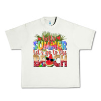 Pistachio hello summer lets go to the beach Urban Heavy Tee - texasbilliewilder