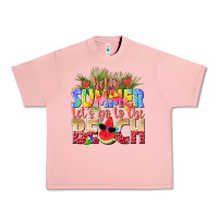 Salmon hello summer lets go to the beach Urban Heavy Tee - texasbilliewilder