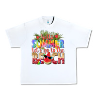 Hello Summer Lets Go To The Beach Urban Heavy Tee | Teevron