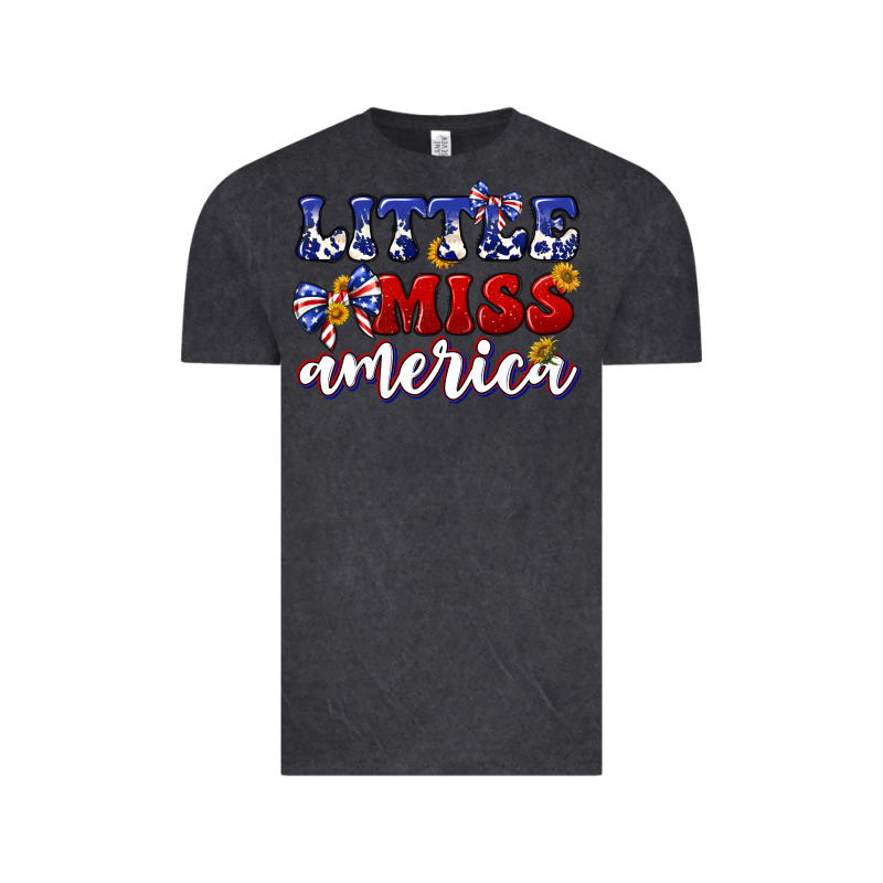 Little Miss America Vintage Tee by texasbilliewilder | Teevron