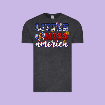 Vintage Tee little miss america