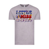 Vintage Zinc little miss america Vintage Tee - texasbilliewilder