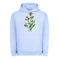 Pigment Grape Ice Tassel Flower Illustrations Urban Hoodie - LillyAllenDesigns