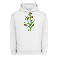 Pigment Lunar Rock Tassel Flower Illustrations Urban Hoodie - LillyAllenDesigns