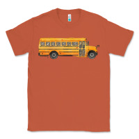 Copper school bus Classic Tee - FaDigitalArtStudio