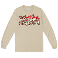 Mushroom tis the season with christmas cake Long Sleeve Tee - AdoDesignShop