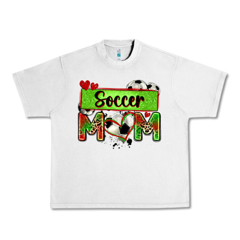 Soccer Mom With Leopard Urban Heavy Tee by Zillion Design Studio | Teevron