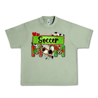 Oil Green soccer mom with leopard Urban Heavy Tee - Zillion Design Studio