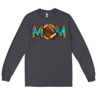 Smoke western mom american football Long Sleeve Tee - HRA Design Shop