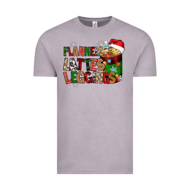 Flannels Lattes Vintage Tee by Zillion Design Studio | Teevron