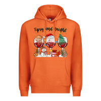Carrot tipsy and bright christmas Premium Hoodie - MaliasSmallBusiness