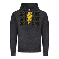 Vintage Black game day game day game day softball Vintage Hoodie - MaliasSmallBusiness
