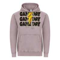 Vintage Zinc game day game day game day softball Vintage Hoodie - MaliasSmallBusiness