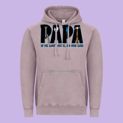 If He Can't Fix It No One Can Vintage Hoodie Designed By Jahusdesignshop