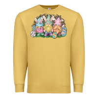 Antique Gold Easter Day gnomes Premium Sweatshirt - NancyCooperArtShop