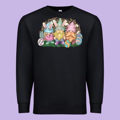 Easter Day Gnomes Premium Sweatshirt Designed By Nancycooperartshop