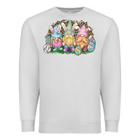 Dove Grey Easter Day gnomes Premium Sweatshirt - NancyCooperArtShop