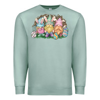 Seafoam Easter Day gnomes Premium Sweatshirt - NancyCooperArtShop