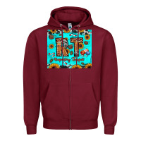 Burgundy rt respiratory therapist Zipper Hoodie - JahusDesignShop