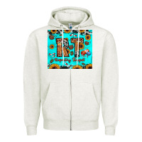 Oatmeal Heather rt respiratory therapist Zipper Hoodie - JahusDesignShop