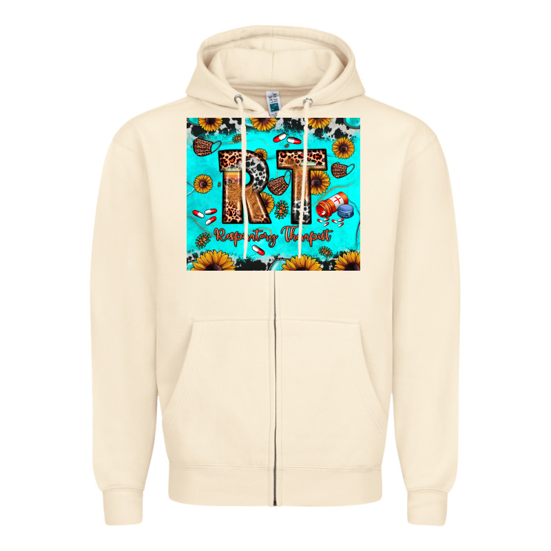Rt Respiratory Therapist Zipper Hoodie by JahusDesignShop | Teevron