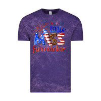 Cloud Purple little miss firecracker billie wilder Vintage Tee - texasbilliewilder
