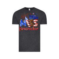 Vintage Black little miss firecracker billie wilder Vintage Tee - texasbilliewilder