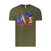 Vintage Olive little miss firecracker billie wilder Vintage Tee - texasbilliewilder