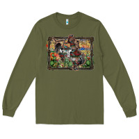Army Green rodeo Long Sleeve Tee - SublimationCraftShop
