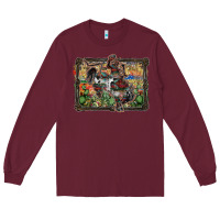 Burgundy rodeo Long Sleeve Tee - SublimationCraftShop