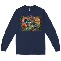 Navy rodeo Long Sleeve Tee - SublimationCraftShop