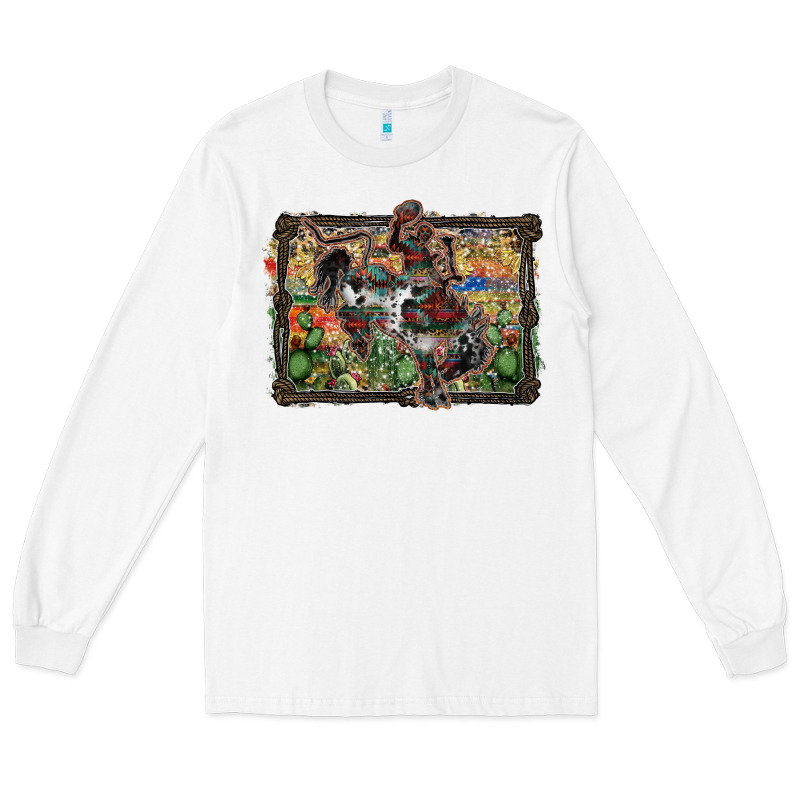 Rodeo Long Sleeve Tee by SublimationCraftShop | Teevron