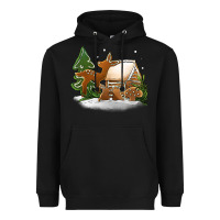 Black Christmas cookies Heavyweight Hoodie - Jasminsmagicworld