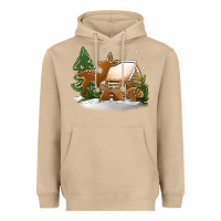 Mushroom Christmas cookies Heavyweight Hoodie - Jasminsmagicworld