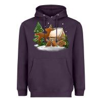 Plum Christmas cookies Heavyweight Hoodie - Jasminsmagicworld