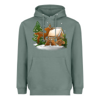 Sage Christmas cookies Heavyweight Hoodie - Jasminsmagicworld