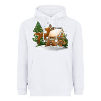 White Christmas cookies Heavyweight Hoodie - Jasminsmagicworld