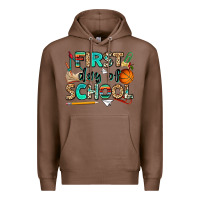 Chestnut first day of school Premium Hoodie - NancyCooperArtShop