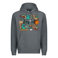 Rock first day of school Premium Hoodie - NancyCooperArtShop