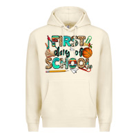 Sandshell first day of school Premium Hoodie - NancyCooperArtShop