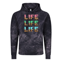 Cloud Black wife life mom life best life Vintage Hoodie - MaliasSmallBusiness