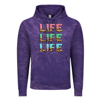 Wife Life Mom Life Best Life Vintage Hoodie | Teevron