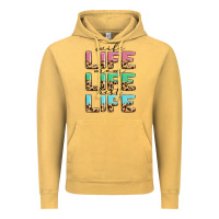 Vintage Mustard wife life mom life best life Vintage Hoodie - MaliasSmallBusiness
