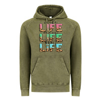 Vintage Olive wife life mom life best life Vintage Hoodie - MaliasSmallBusiness