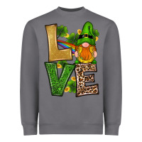 Storm st patricks day gnomes shamrock love Heavyweight Sweatshirt - RanaPortraitStore