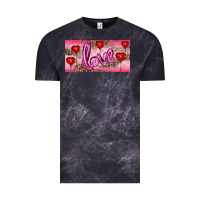 Cloud Black Valentine's Day Love Balloon Heart Balloons Vintage Tee - RanaPortraitStore