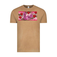 Vintage Camel Valentine's Day Love Balloon Heart Balloons Vintage Tee - RanaPortraitStore